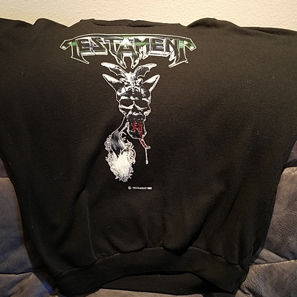 Testament European tour sweatshirt